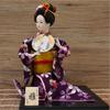 Beautifully 12Inch Kimono Toy Figurines Optional Cloth Statue for Japanese Culture Enthusiasts and Collectors