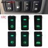1PC Car LED DRL Light Front Rear Fog Lamp Power On Off Spotlights Button Switch For Toyota FJ Land Cruiser Prado 120 LC100