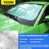 TESIN Car Front Windshield Sunshade For Ford Mustang 2008 2009 2010 2011 2012 2013 2014 Sun Visor Protector Cover
