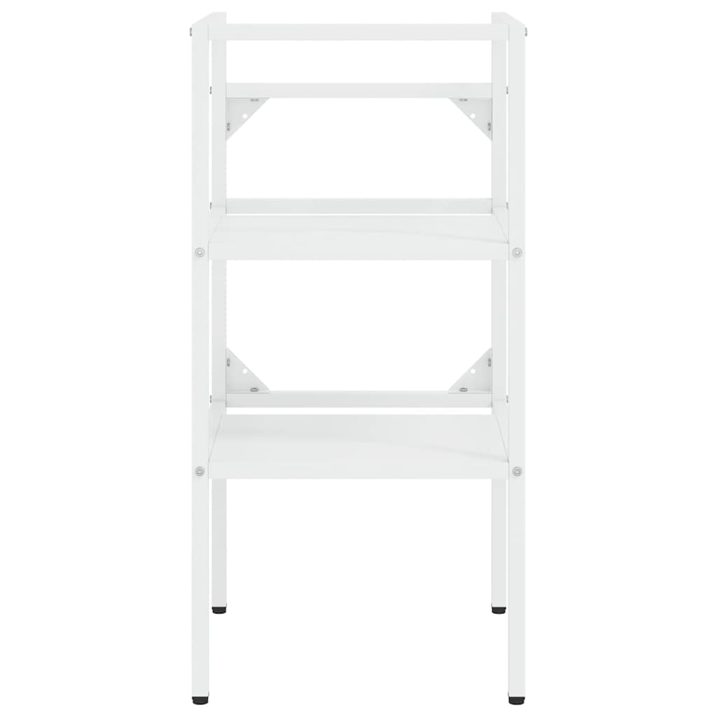 Bathroom Vanity Stand White 40 X 38 X 83 Cm Iron