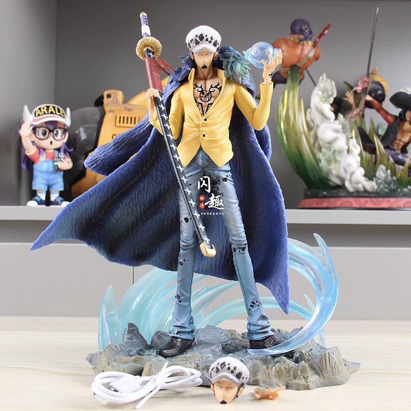 Anime One Piece Action Figure One Pieces Trafalgar D. Water Law Figuras 25cm Manga Figurine Peripheral Model Ornaments Toys Gift