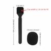 With Windshield Foam Handheld Microphone Adapter for Rode Wireless GO II For Podcast