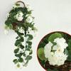 Artificial Begonia 75cm Hydrangea Flower Fake Vine Plant  Home Decor Wall