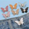 Pack Of 6, Three Colors, Butterfly-Shaped Waist-Cinching Buttons, Detachable, No-Nail-Seam Button Alteration For Jeans Waists.
