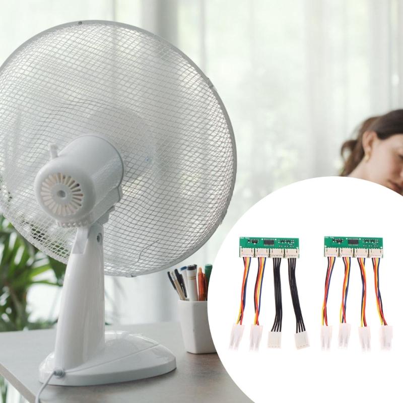 Efficient Cooling Fan Simulator Fan Component Decorative Fan Emulator Fan Part ABS Texture Suitable for Home Environment