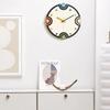 Cute Interior Clock Wall Creative Design Aesthetic Silent Fashion Minimalist Wall Clocks Simple Cartoon Wanduhr Home Decoration