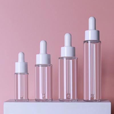 20-50ml Lahvičky s kapátkem na esenciální oleje Plastové Průhledné Znovu plnitelné Lahvičky Lahvička s pipetou na esence Silné Lahvičky na aromaterapii