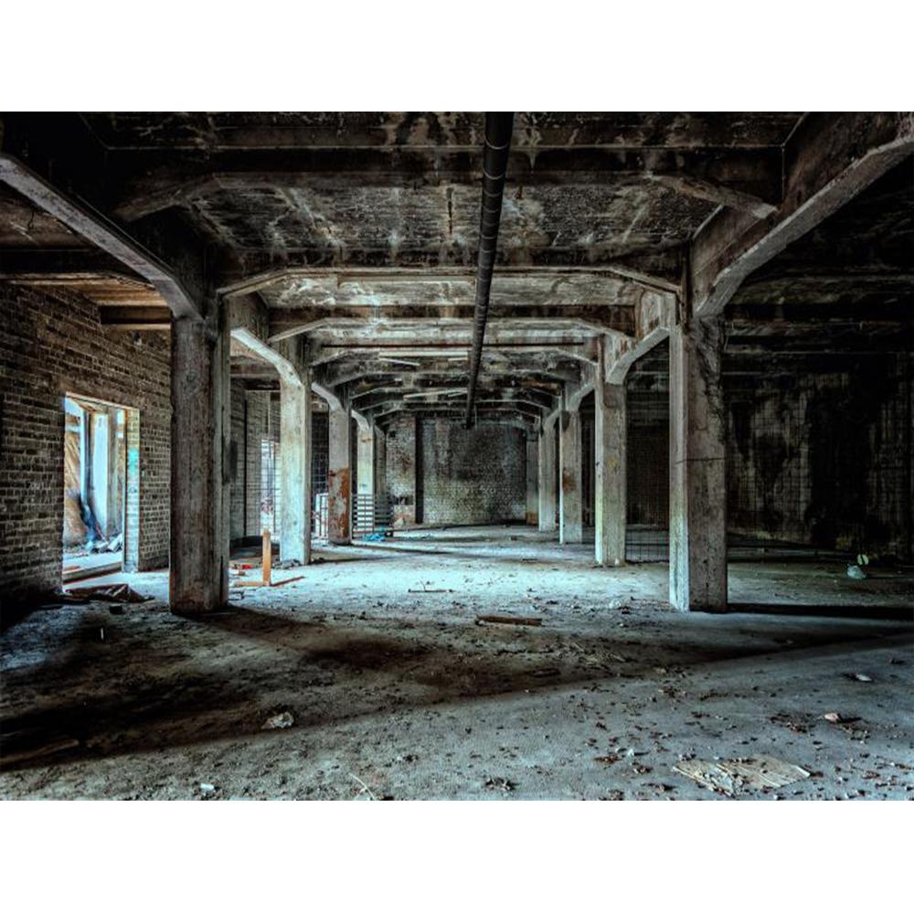 Abandoned Old Factory Buildings Wall Mural Industrial Building Wallpaper Bedroom Living Room 3d Wall Paper