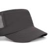 Men's Summer Hat Outdoor Quick-Drying Net Breathable Sunscreen Flat Hat Sunshade Cap