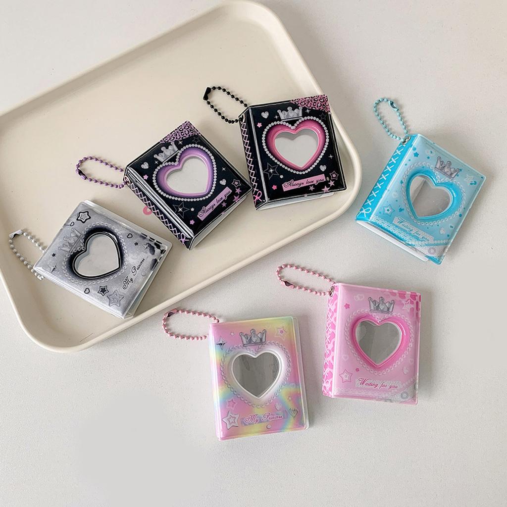 Fashionable Transparents Pocket Album For Collectibles And Photos Friendly PVC Materials Carrying