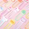 50PCS Cute Cartoon Animal Bookmarks Dual-Purpose Bookmark Rulers Book Clip Accessories Student Stationery School Supplies