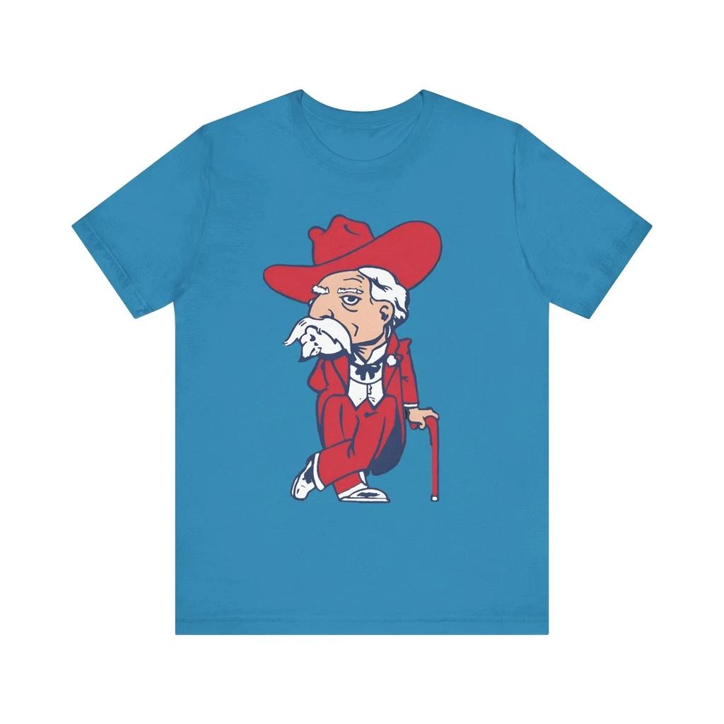 Retro Ole Miss Mascot Game Day T-Shirt Vintage College Fan Tee