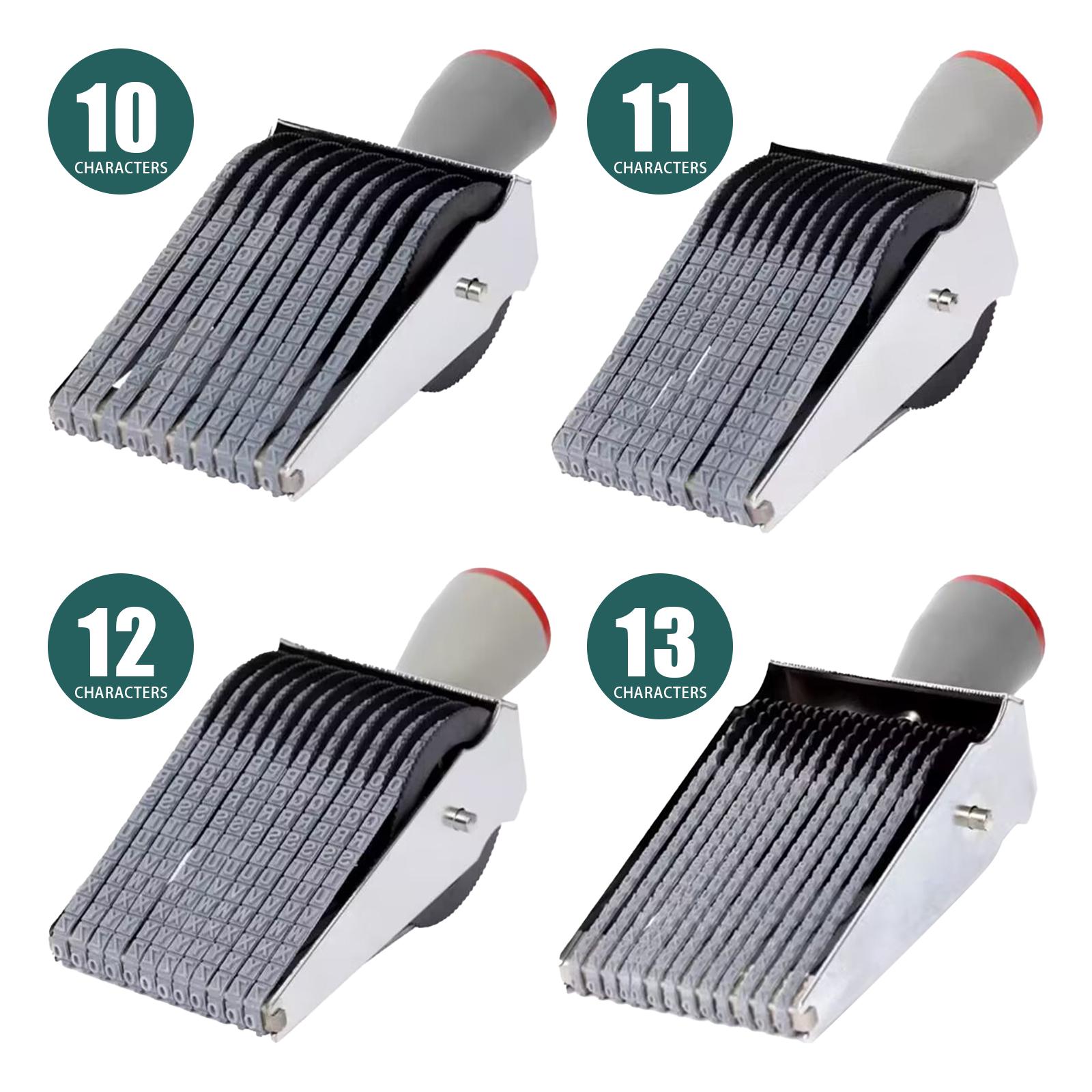 Roller Stamp Multifunctional Letter Portable Commercial Wheels Rollers for Office Document DIY Craft Card Making Planner Devices