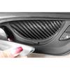 4PCS Cover Trim Interior Door Bowl Carbon Fiber Fit For Cadillac ATS 2013-