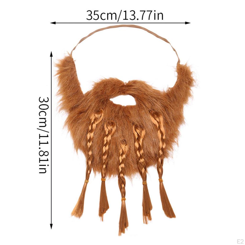 Fake Beard And Makeup for Carnival, Festive Show, Holidays