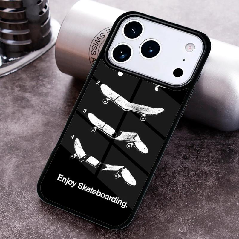 Cool Skate soft Phone Case For iPhone 17 16 15 14 13 12 11 Pro Max Plus 17Air Soft Silicone Cover