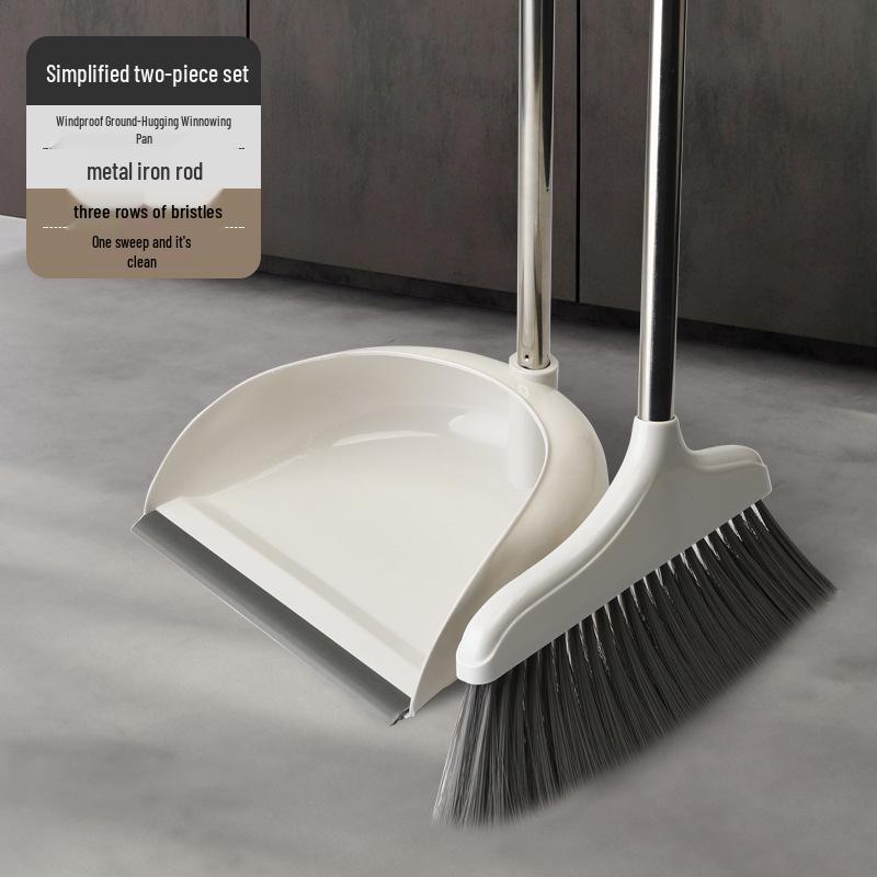 Magic Hair-Free Broom & Dustpan Set for Efficient Household Cleaning