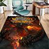 Warcraft Game Office Rug Chair Mat, Game Carpet, Suitable for Front Door, Bedroom, Living Room, Desk, Holiday Gift