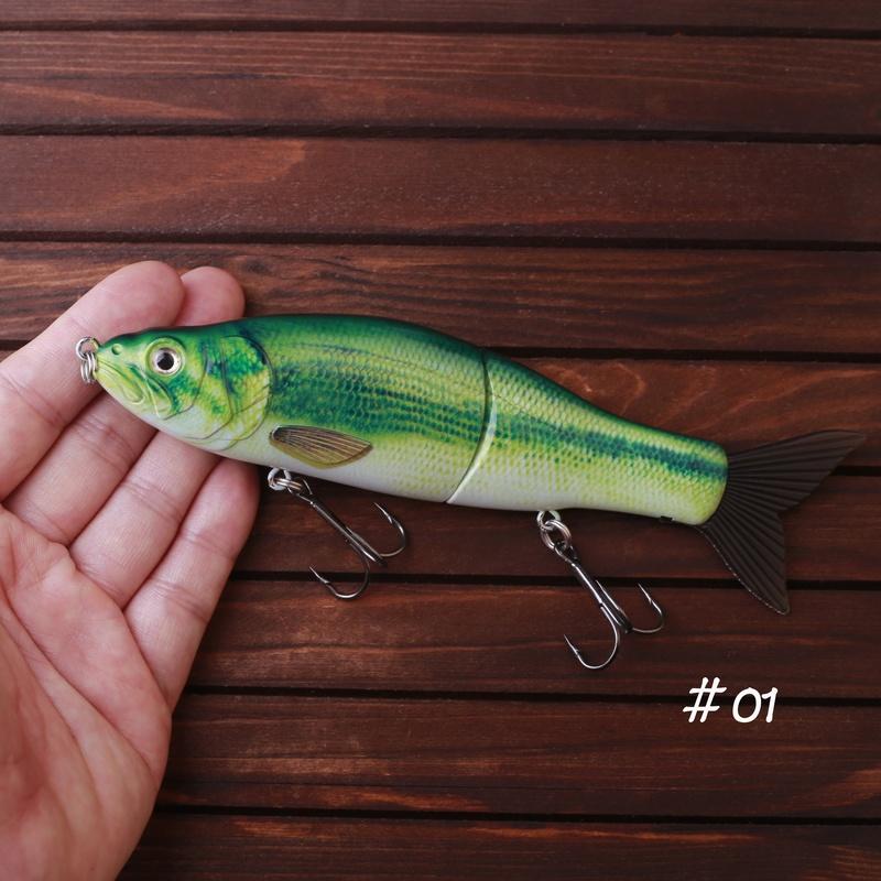 

1 шт. 16,5 см 56 г плавающие мягкие высокие скользящие воблеры Shad жесткая искусственная приманка для окуня, щуки, шарнирные приманки для рыбалки, снасти для плавания