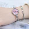 Reloj para Mujer Simple Redondo Acero de Alta Calidad Correa Pulsera Relojes de Cuarzo Moda Femenina Relojes de Pulsera Reloj Relogio Feminino