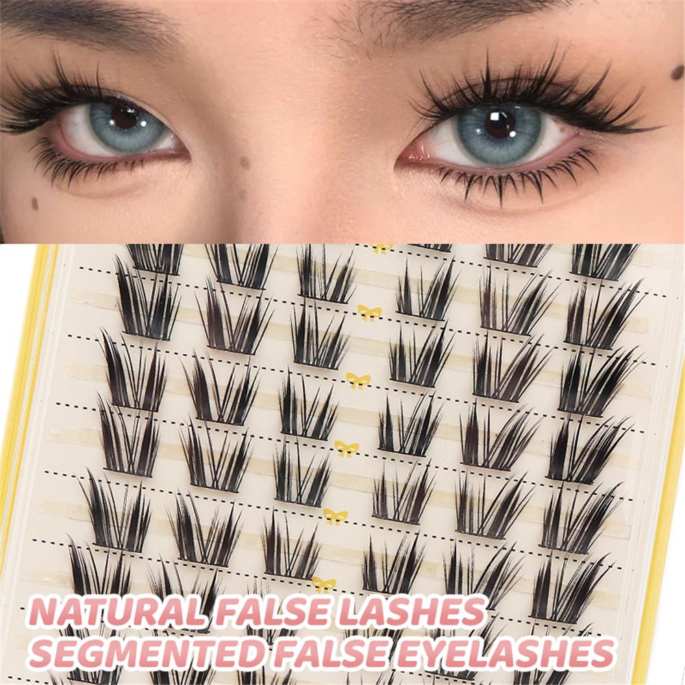 Wispy Manga Eyelash Clusters Natural Anime Individual Lashes 60/100Pcs Fairy Lash Clusters