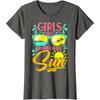 Funny Summer Beach Vacation Girls Just Wanna Have Sun T-Shirt Graphic T Shirts Cotton Daily Four Seasons Tees Shirts