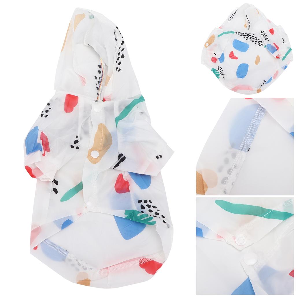 Haustier Sonnenschutzkleidung Polyester Haustier Sonnenschutzkleidung mit Fruchtdruck für Haustiere(Mehrere