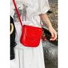 Summer Fashion Small Bag 2025 New Glossy Messenger Mobile Phone Bag Simple and Versatile Shoulder Small Square Bag