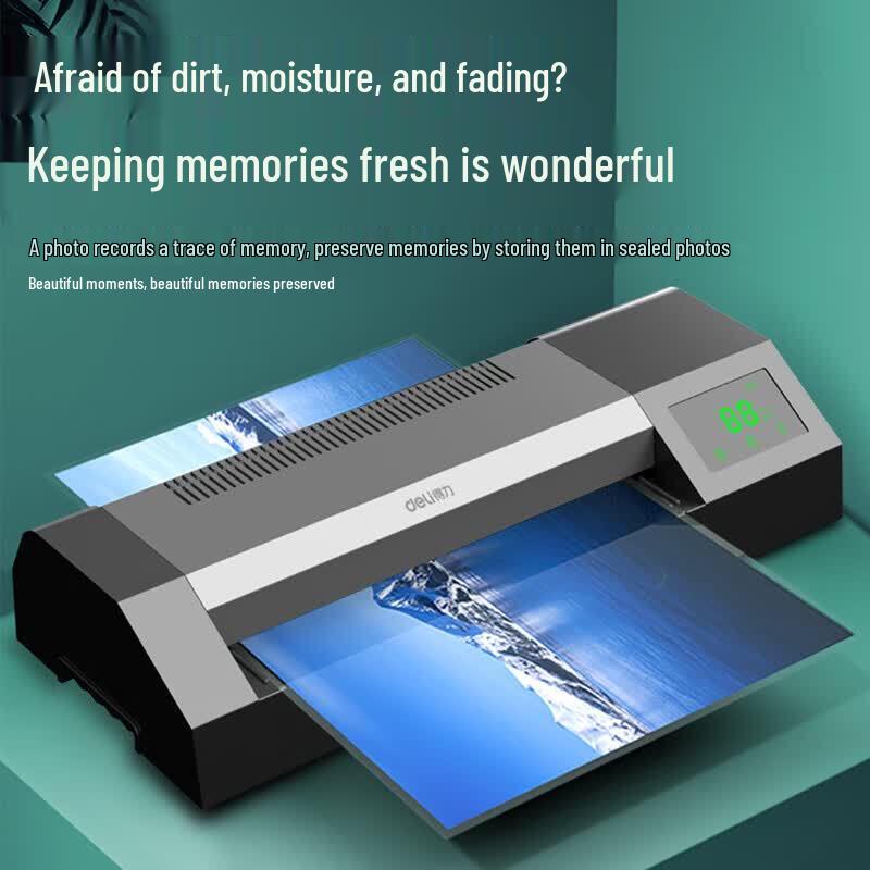 Deli A3 High Power Touchscreen Laminator (14371) CN plug (adapter included)