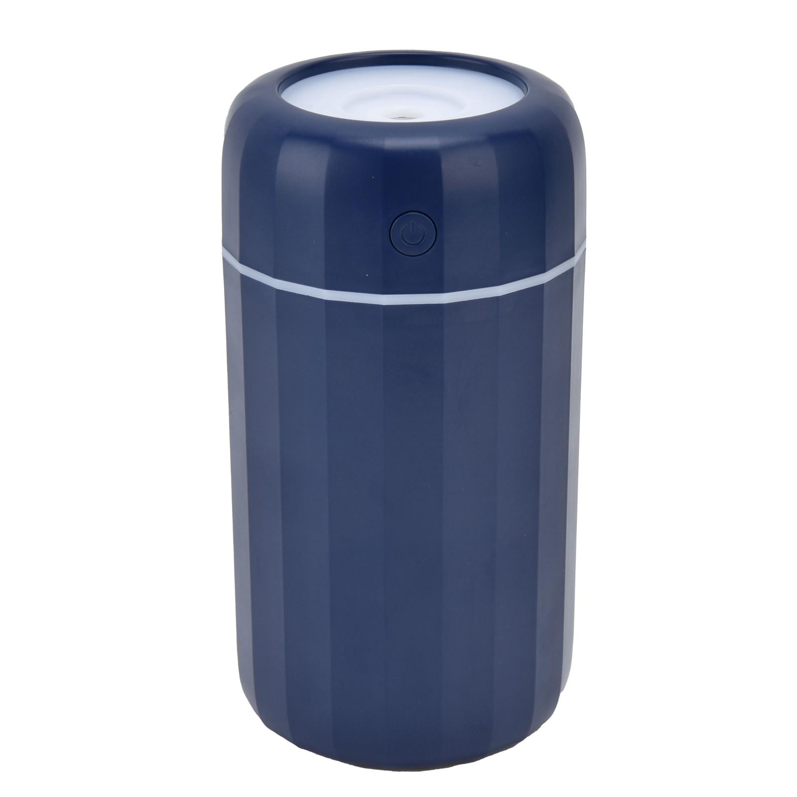 Mini Humidifier 260ml 2 Level USB Multi Function Long Use Time Car Diffuser Humidifier for MoistureBlue
