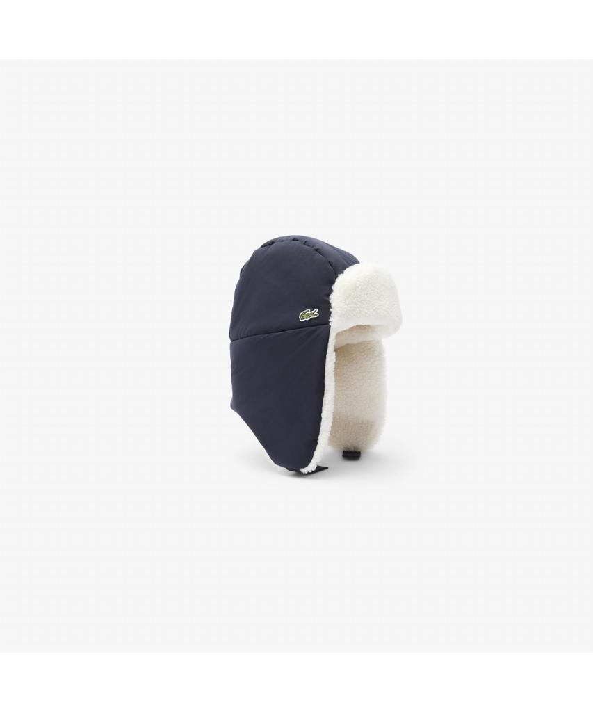 LACOSTE Unisex Fleece Trooper Hat Rk6048-55N Ik5