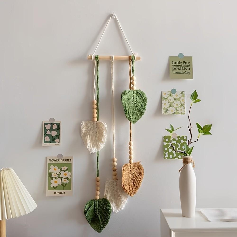 Tassel Bohemian Wall Decor Handmade Wall Hanging Pendant Craft Handwoven Tapestry  Home Decor