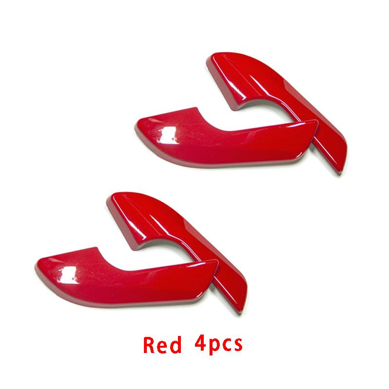 Türinnengriff Dekoration Schale Schutzhülle Autoaufkleber für Alfa Romeo Giulietta Innenausstattung Verkleidung