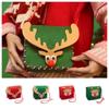 Non-woven Fabric DIY Christmas Bag Toy Creative Portable Elk Shoulder Bag  Christmas Gift
