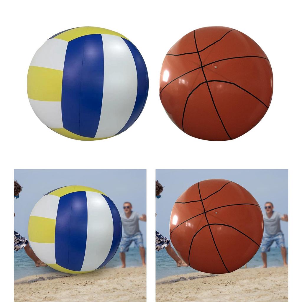Beach Ball , Party Toy, Water Games, 150cm Thick Diameter Birthday Pool, Sports for