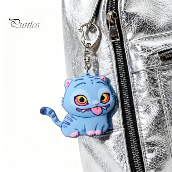 Long-lasting Tiger Charm Korean Pop Anime Keychain Cute Acrylic Pendant Mobile Phone Key Ring Bag Backpack Gift for Fans Colorful