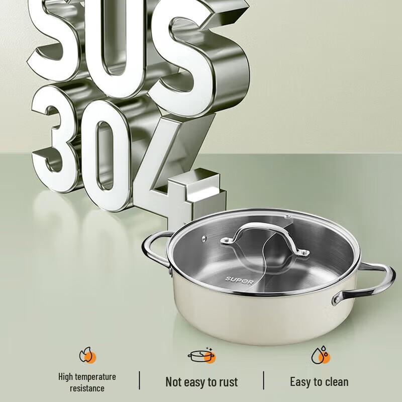 Supor Multifunkční nerezový hotpot a polévkový hrnec