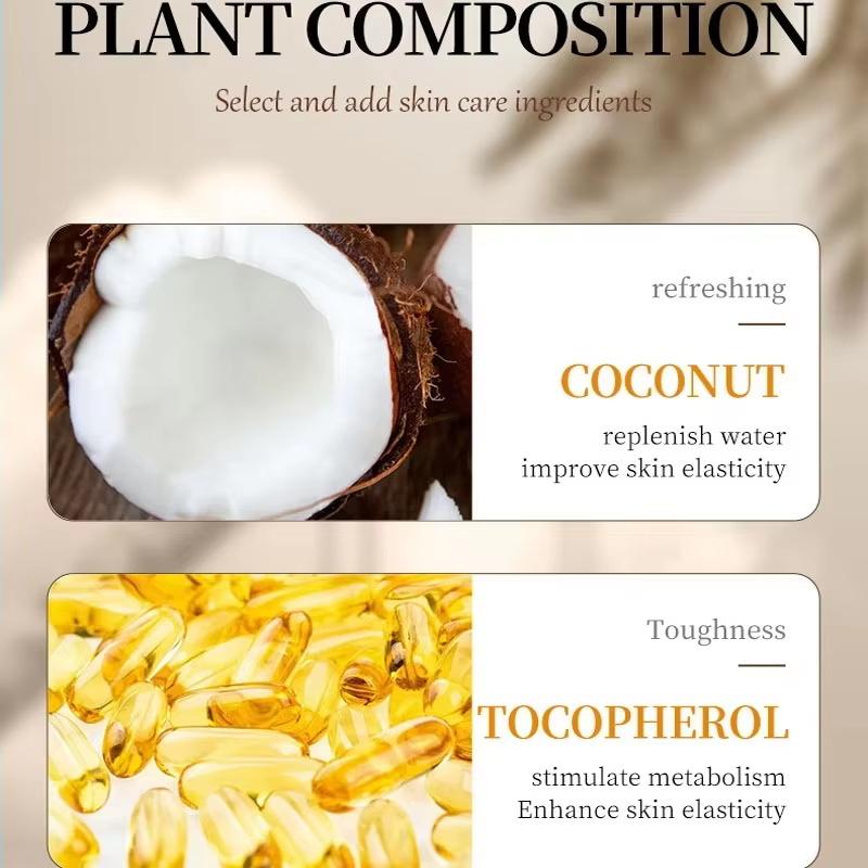 Anti-Wrinkle Hand Cream Whitening Nourishing Coconut Moisturising Cream Anti-Dry Chapped Hands Dead Skin Removal Moisturising