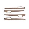 Wood Grain Door Handle Bezel Decal Trim Covers for Jeep Grand Cherokee 2011-