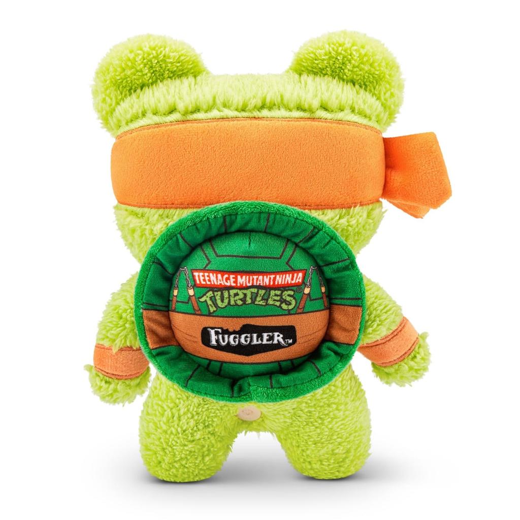 Fuggler Michelangelo (Teenage Mutant Ninja Turtles Series) Fuggler Teenage Mutant Ninja Turtles Michelangelo Plush Toy 15707B Authentic