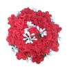 @ Beautiful Flowers Artificial Bridal Big Hair Bun For Wedding Zr-2867-60%Off
