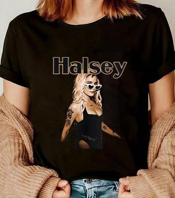 Halsey Vintage T-Shirt 90s Aesthetic Y2K Band Tee Retro Music Shirt Unisex T-Shirt