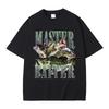 2026 Master Baiter Bass Fishing Fisher Funny Meme Graphic T-shirts Men Women Casual Cotton Tshirt Short Sleeve Vintage Summer Pop T Shirts Loose Tee