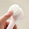 Double-Sided Face Cleansing Brush Silicone Facial Cleanser Blackhead Removal Pore Cleaner Massage Exfoliator Face Scrub Brush