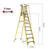 Guyin Fiberglass Insulated Folding Platform Ladder