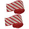 Christmas Ribbon Party Ribbon Striped Webbing Flexible Ribbons
