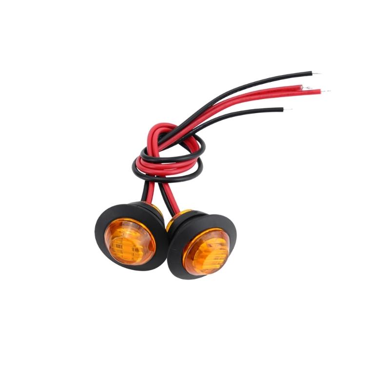 ATVs UTV SXS Motorcycle Turn Signal Kit With Horn, Thumb Switch And LED Indicators Lights Suitable For Street Legal Use