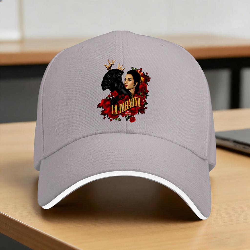 Summer Casual Baseball Cap Lola Flores Outdoor Gym Trucker Hat For Men Women Adjustable Y2K Funny Snapback Cap