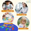 18Pcs/Set Sensory Magnet Toy Silicone Magnetic Slider for Autism Anxiety Stress Relief Toy