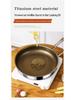 304 Stainless Steel Non-stick Titanium Frying Pan for Steak, Eggs & More